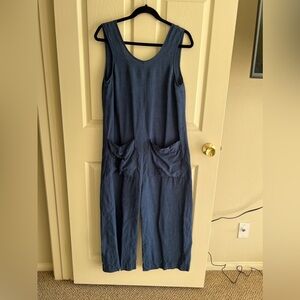Ilana Kohn linen jumpsuit size small
